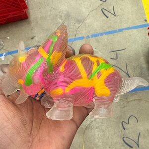 Squishy dinosaur toy